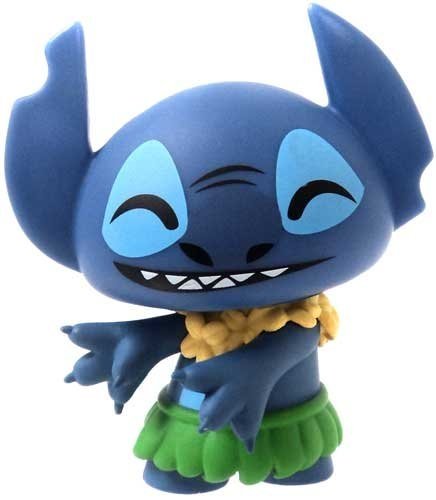 Stitch figure by Disney, produced by Funko. Front view.