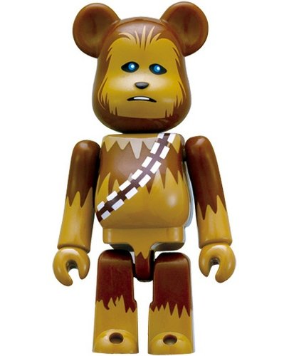 Chewbacca 70% Be@rbrick figure by Lucasfilm Ltd., produced by Medicom Toy. Front view.