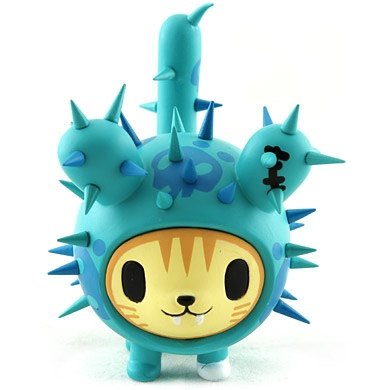 Bruttino figure by Simone Legno (Tokidoki), produced by Strangeco. Front view.