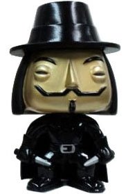 V for Vendetta - SDCC 2012 figure, produced by Funko. Front view.