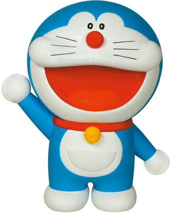 Doraemon - VCD No.40 figure by Fujiko Pro Shogakukan, produced by Medicom Toy. Front view.