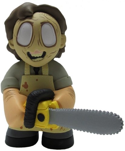 Leatherface (Texas Chainsaw Massacre) figure by Funko, produced by Funko. Front view.