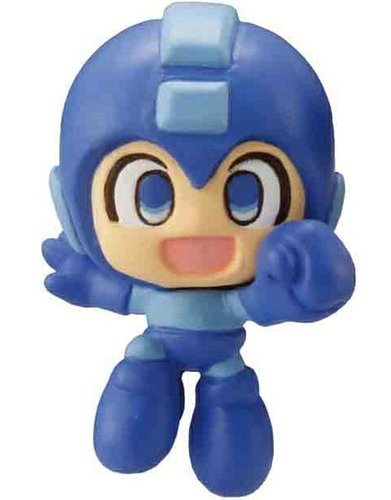 Rockman (Mega Man) figure by Capcom, produced by Megahouse. Front view.