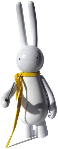 Petit Lapin - Yellow Scarf  figure by Mr. Clement. Front view.
