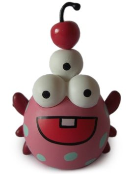 Bingaboom figure by Sun-Min Kim, produced by Toy2R. Front view.