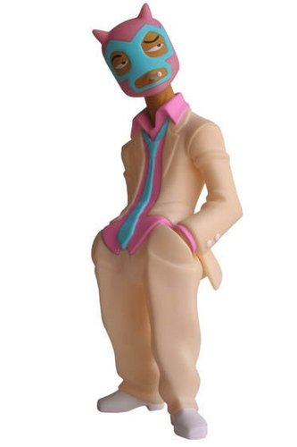 Red Demon - Vice Edition, Wizard World Exclusive figure by Muttpop Bob, produced by Muttpop. Front view.