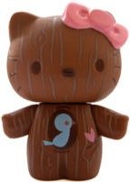Hello Kitty figure by Sanrio, produced by Sanrio. Front view.