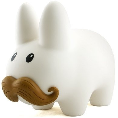 Happy Labbit Series 1 Set figure by Frank Kozik, produced by Kidrobot. Front view.