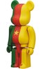 Cameroon - Flag Be@rbrick Series 25
