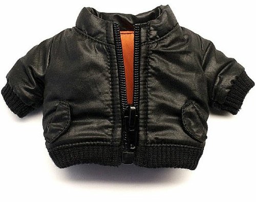 Squadt Flight Jacket figure by Ferg, produced by Playge. Front view.
