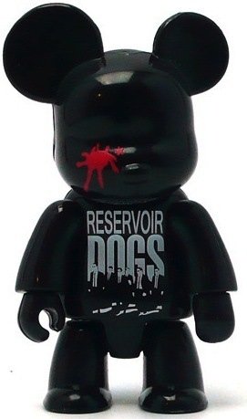 Reservoir Dogs Qee - Black  figure by Toy2R, produced by Toy2R. Front view.