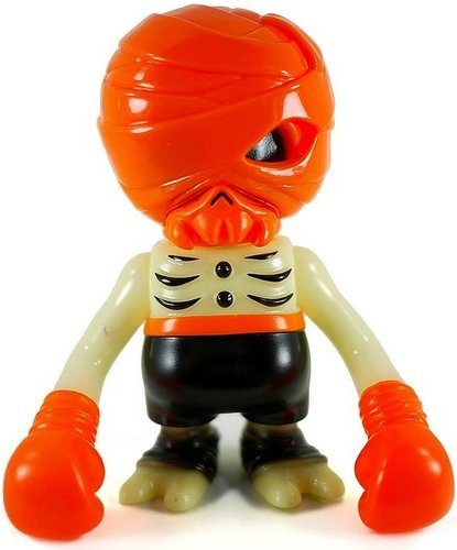Damage Brain - Halloween Ghouls Night Out figure by Secret Base X Super7 , produced by Secret Base. Front view.
