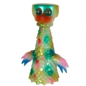 Dokuwashi - SDCC 2008 figure by Brian Flynn, produced by Super7. Front view.