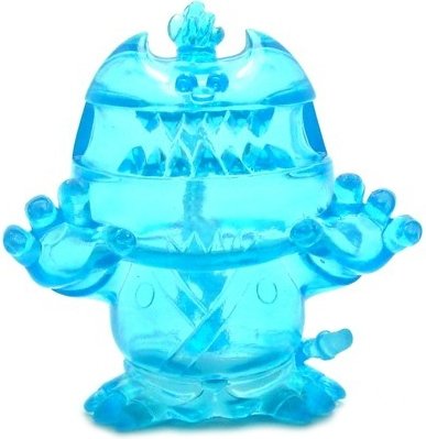 Samurai - Clear Blue figure by T9G, produced by Wonderwall. Front view.