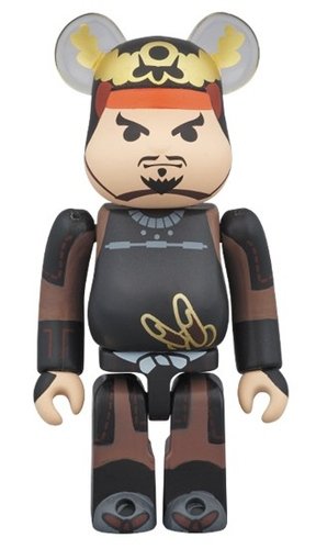 Tokugawa Ieyasu BE@RBRICK figure, produced by Medicom Toy. Front view.