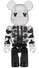 メ組 はっぴ Transparent BE@RBRICK 100%