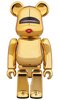 TYGA × HAJIME SORAYAMA GOLD BE@RBRICK 100%