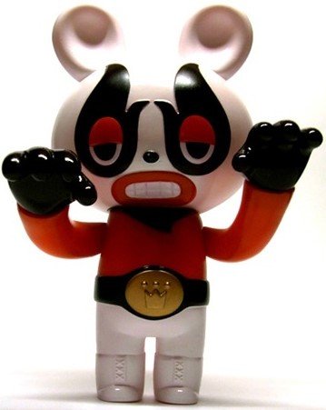 V-Kingz Lucha Bear figure by Itokin Park. Front view.