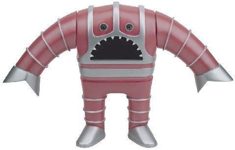 Vinyls Attack figure by Nicolas Lesaffre, produced by Bic Plastics. Front view.