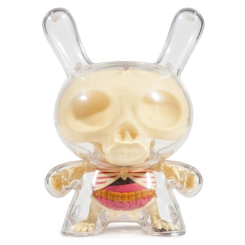 Visible Dunny figure by Jason Freeny, produced by Kidrobot. Front view.