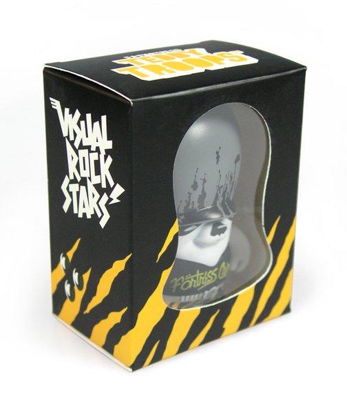 Visual Rock Star - Yellow  figure by Flying Fortress, produced by Adfunture. Packaging.