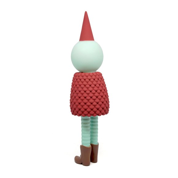 Wizard figure by Sad Salesman. Back view.
