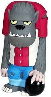 Wolfgang figure, produced by Funko. Front view.