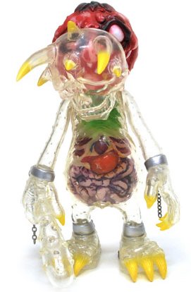 X-Ray Devil Boogie-Man - Kai-Zine Exclusive figure by Cure, produced by Cure. Front view.