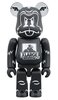 XLARGE × D*Face BLACK BE@RBRICK 100%