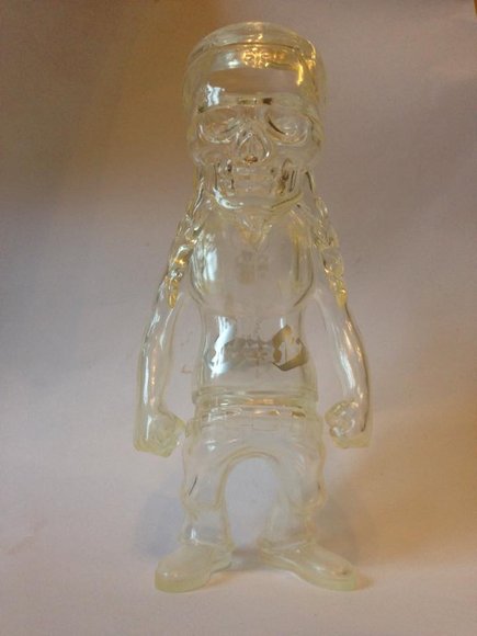 Rebel Ink SC Prototype - Silver Print figure by Usugrow, produced by Secret Base. Front view.