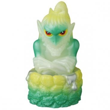 YOUKAI KEMURI OFFICIAL SOFUBI GID figure, produced by Medicom Toy. Front view.