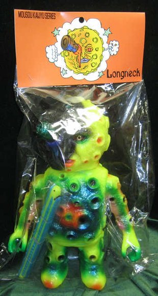 Yusei Majin Moon figure by Longneck X Cosmo Knight, produced by Longneck. Packaging.