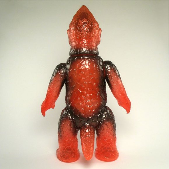 Zagoran (Guts) - Clear Red, Metallic Black, GID (Guts) figure by Kiyoka Ikeda. Back view.