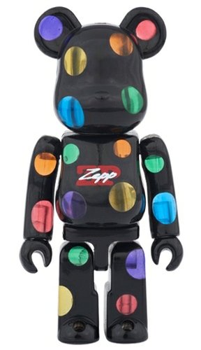 Zepp BE@RBRICK figure, produced by Medicom Toy. Front view.